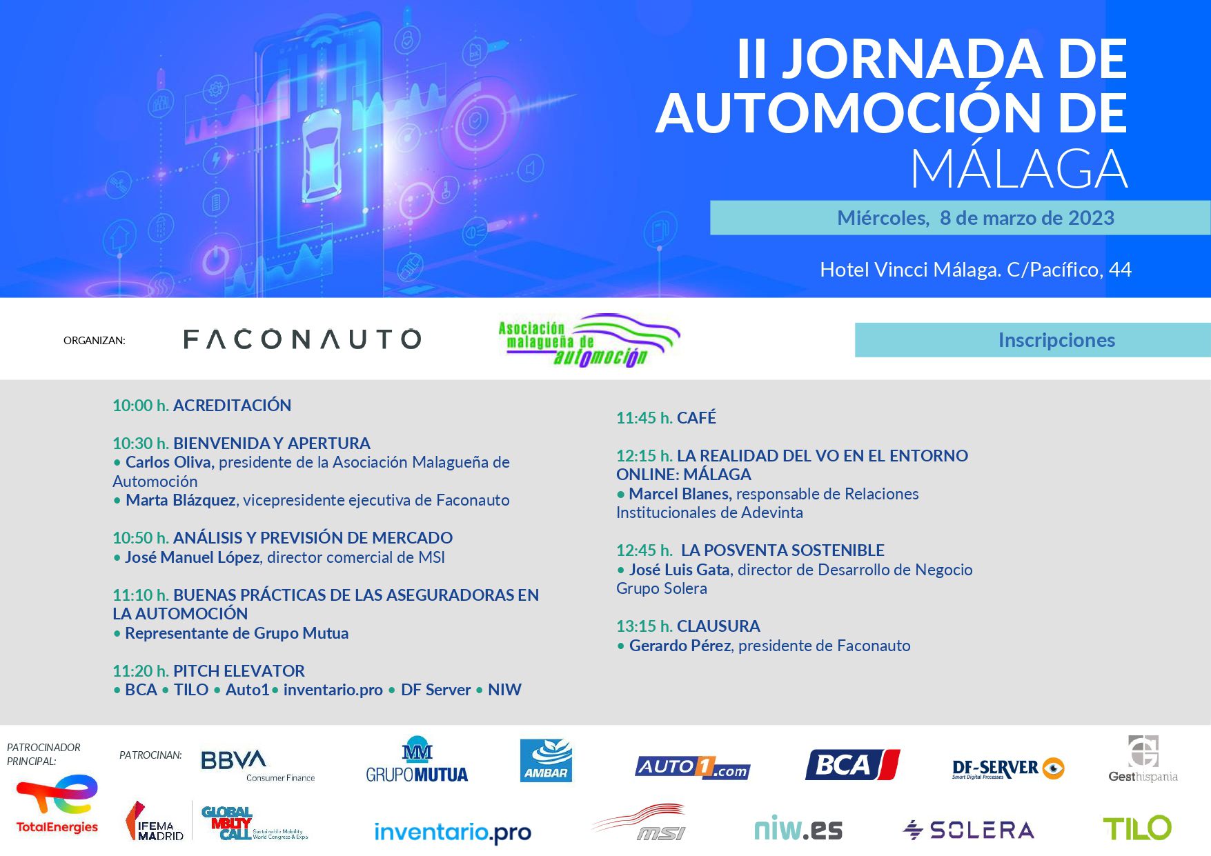 II Jornada de Automoción de Málaga