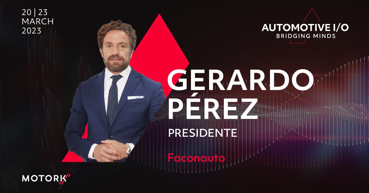 Gerardo Pérez participa en el Automotive I/O