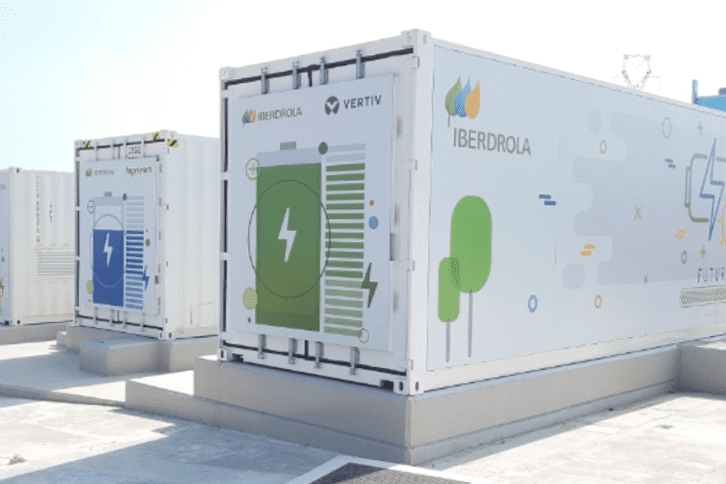 Iberdrola baterías en España