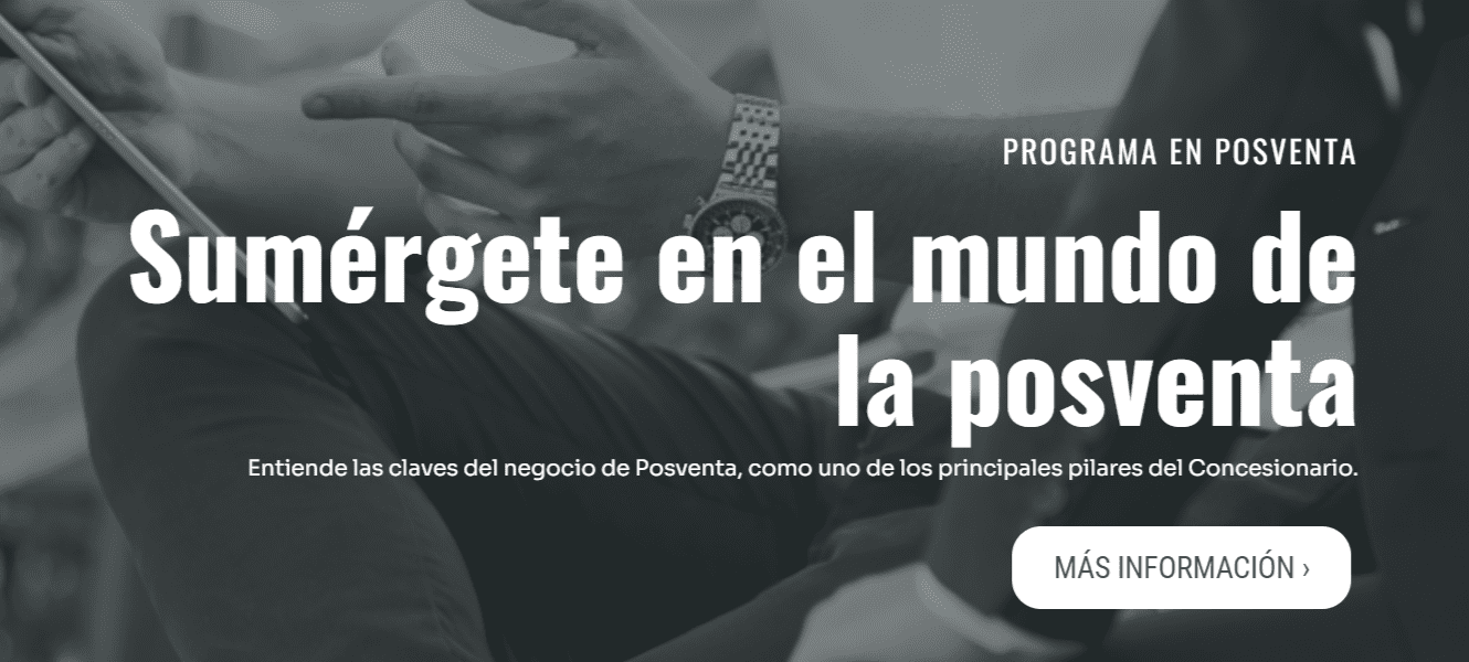 Programa de Gestión de la Postventa