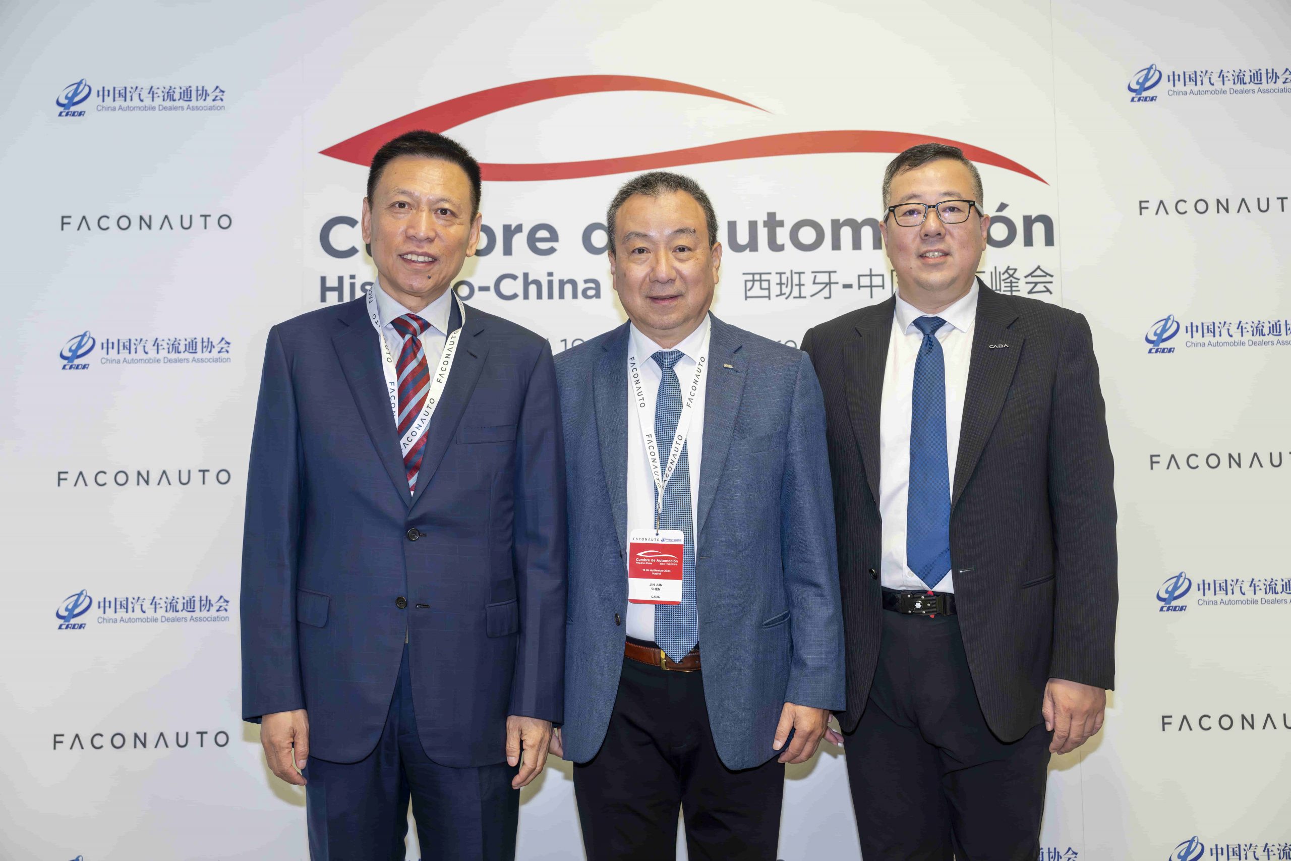 Cumbre de Automocion Hispano-China Faconauto Photocall Presidentes