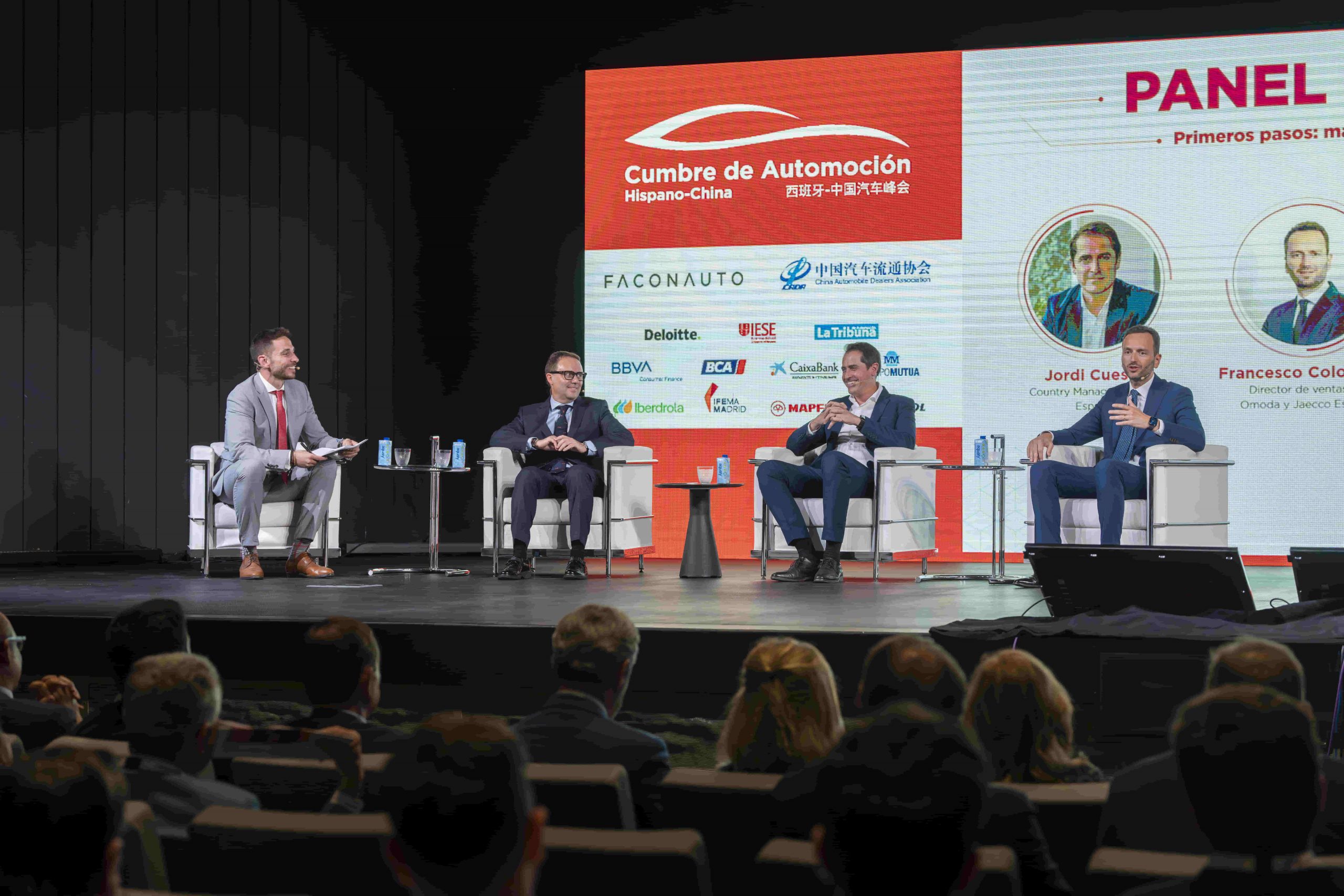 Cumbre de Automocion Hispano-China Coloquio