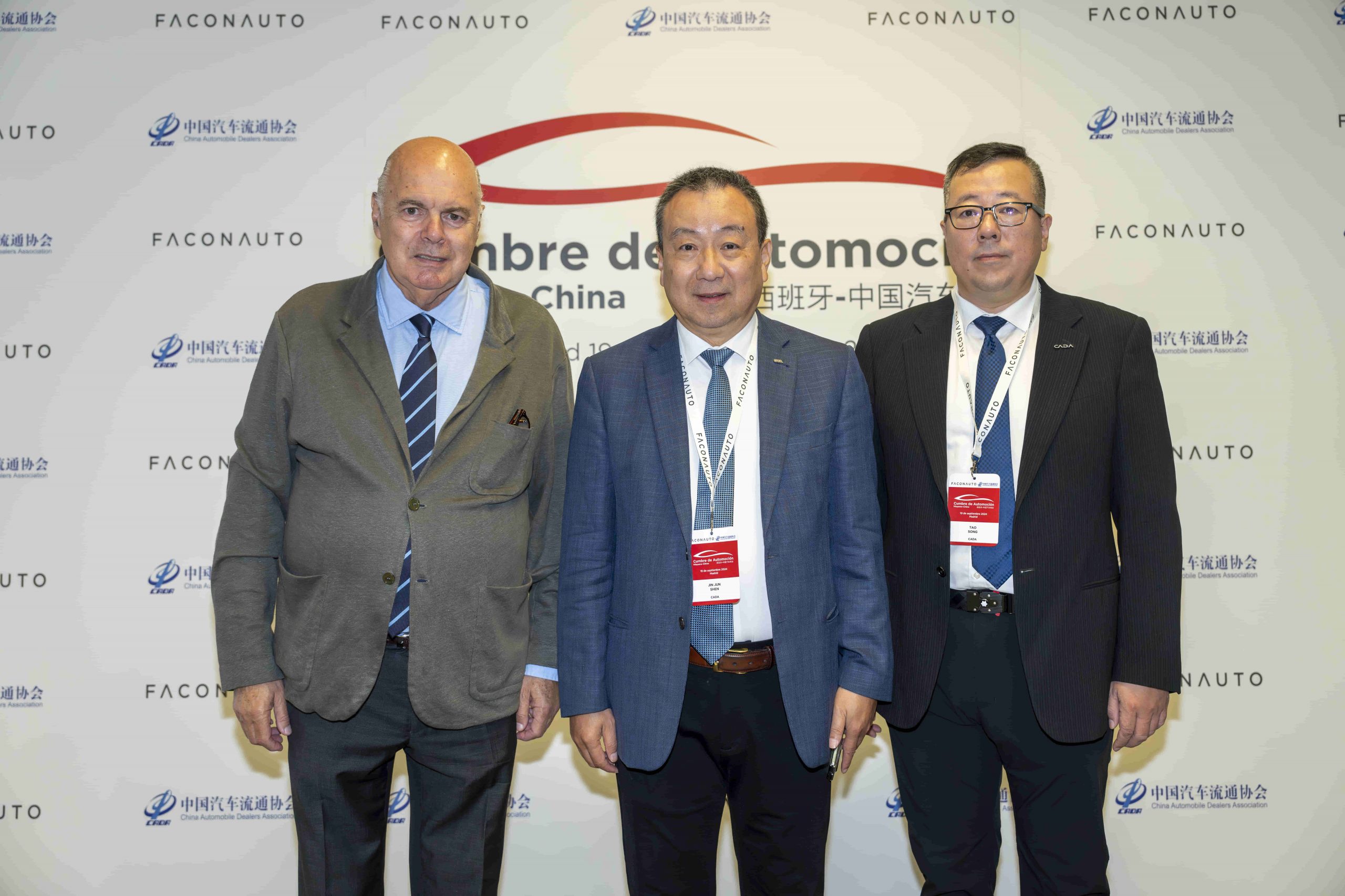 Cumbre de Automocion Hispano-China Faconauto Photocall Faconauto