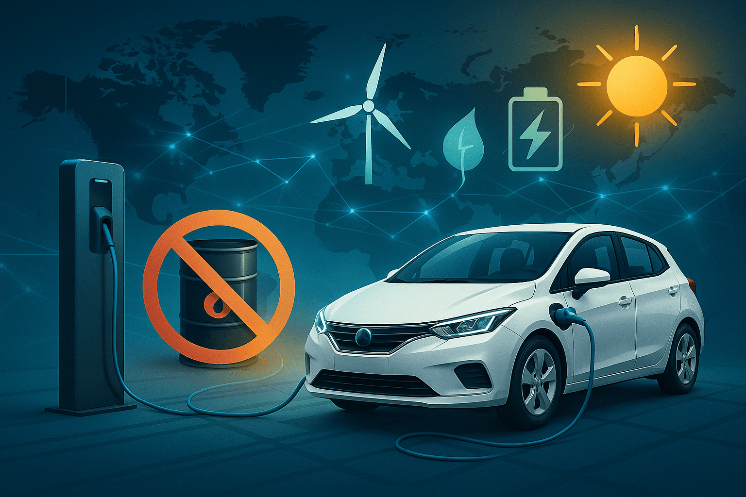 Ahorro energético y medioambiental coche eléctrico