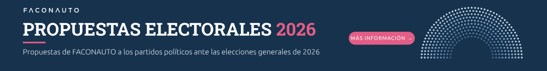 Propuestas electorales 2026 de Faconauto a los partidos políticos